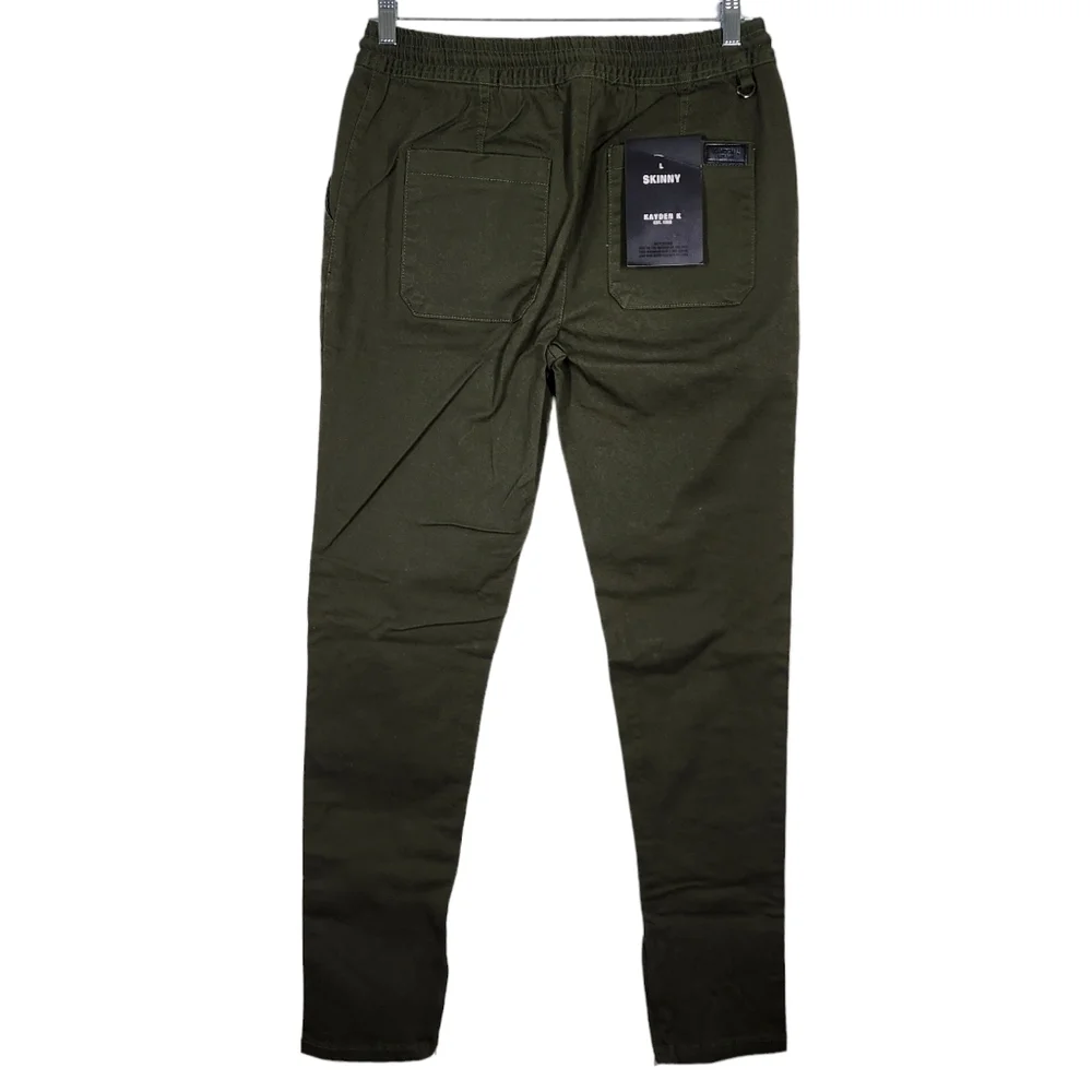 HAYDEN K SKINNY ANKLE ZIPPER PANTS - Picture 2 of 8